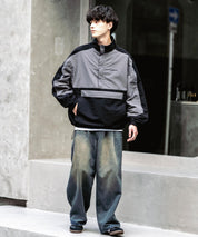 KANGOL カンゴール 別注コラボ オーバーサイズアノラックジャケット