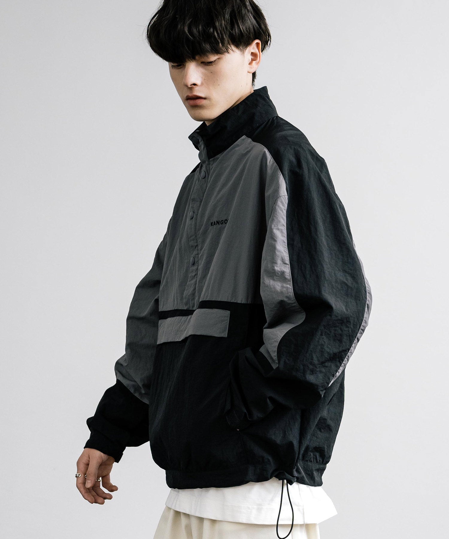 KANGOL カンゴール 別注コラボ オーバーサイズアノラックジャケット