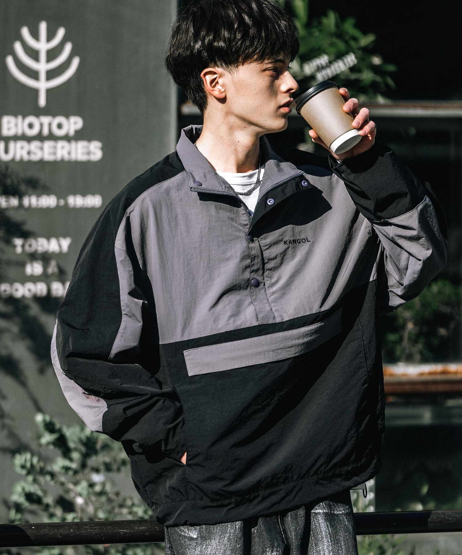 KANGOL カンゴール 別注コラボ オーバーサイズアノラックジャケット