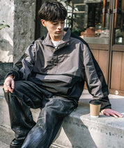 KANGOL カンゴール 別注コラボ オーバーサイズアノラックジャケット