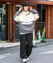 KANGOL カンゴール 別注コラボ オーバーサイズアノラックジャケット
