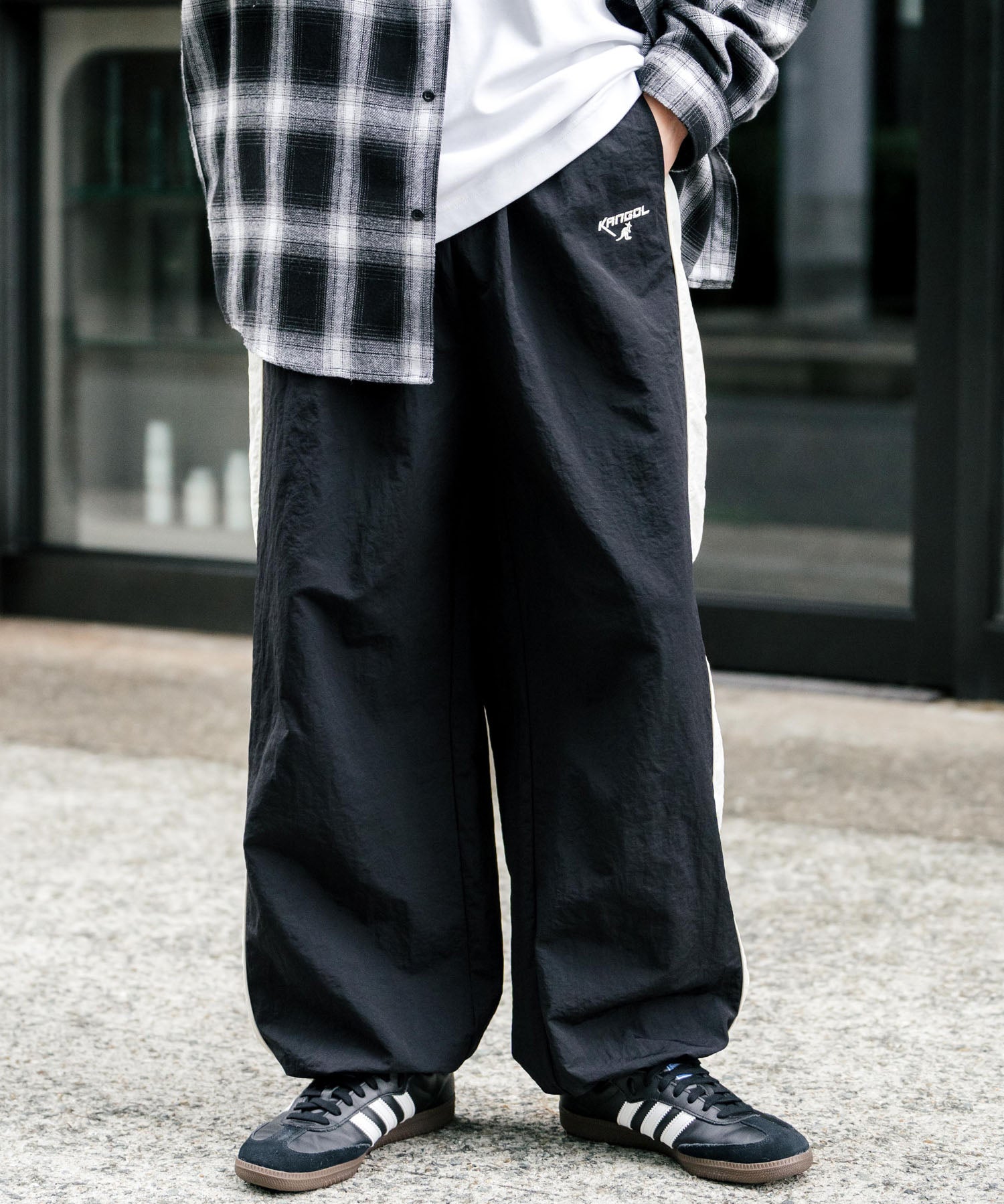 KANGOL カンゴール 別注コラボトラックパンツ