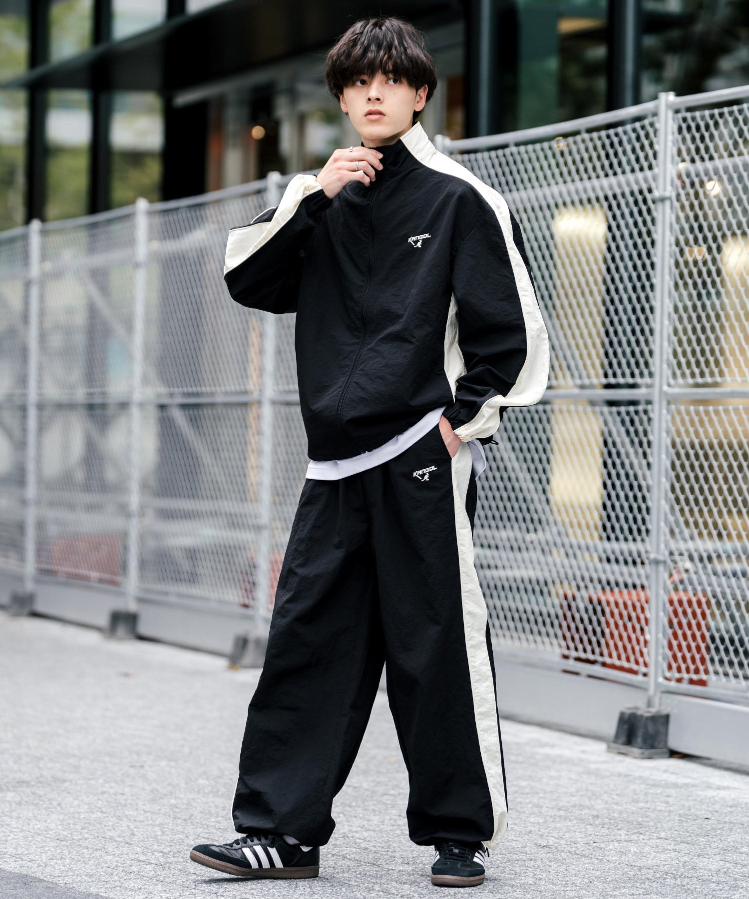 KANGOL カンゴール 別注コラボトラックパンツ