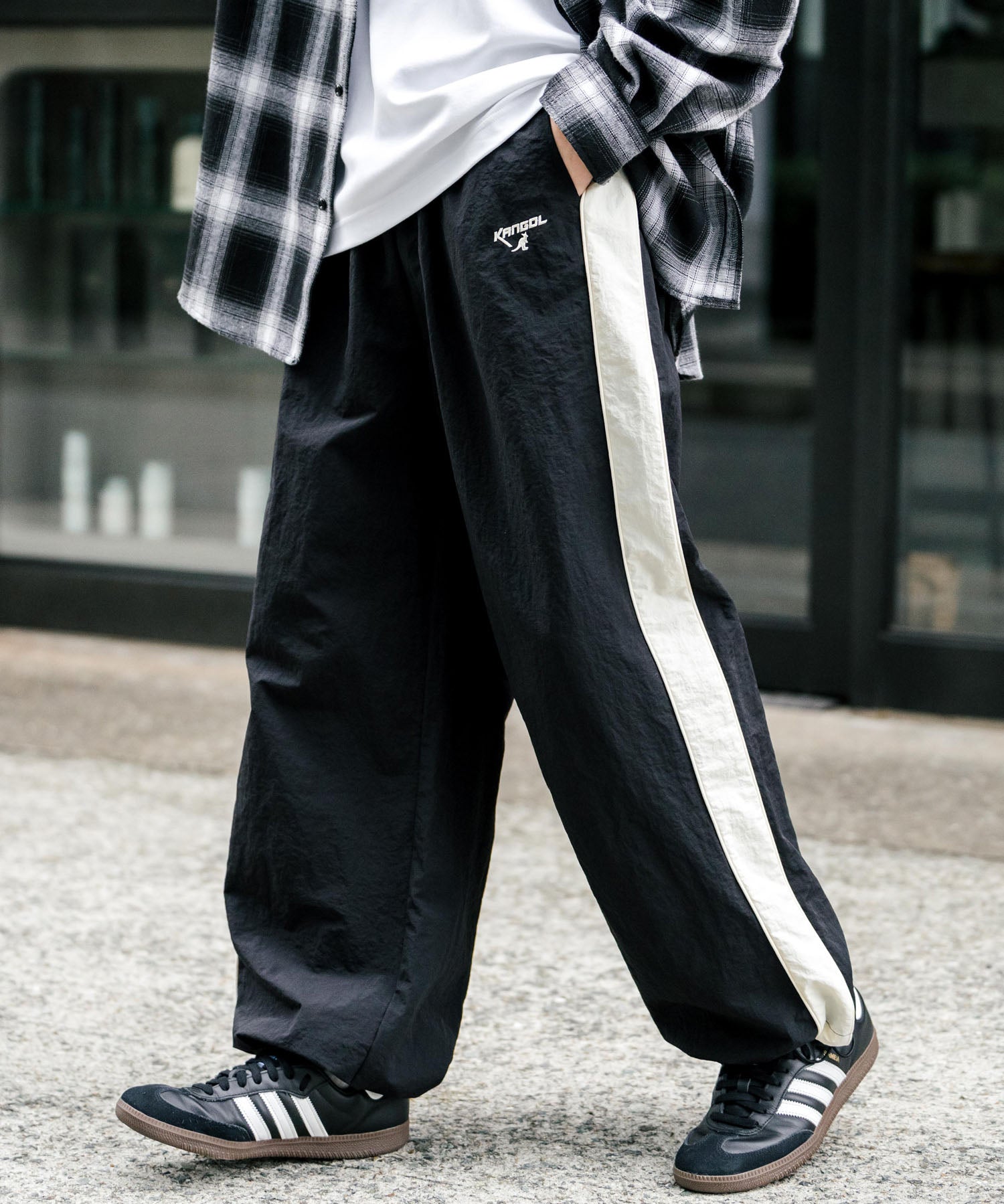 KANGOL カンゴール 別注コラボトラックパンツ