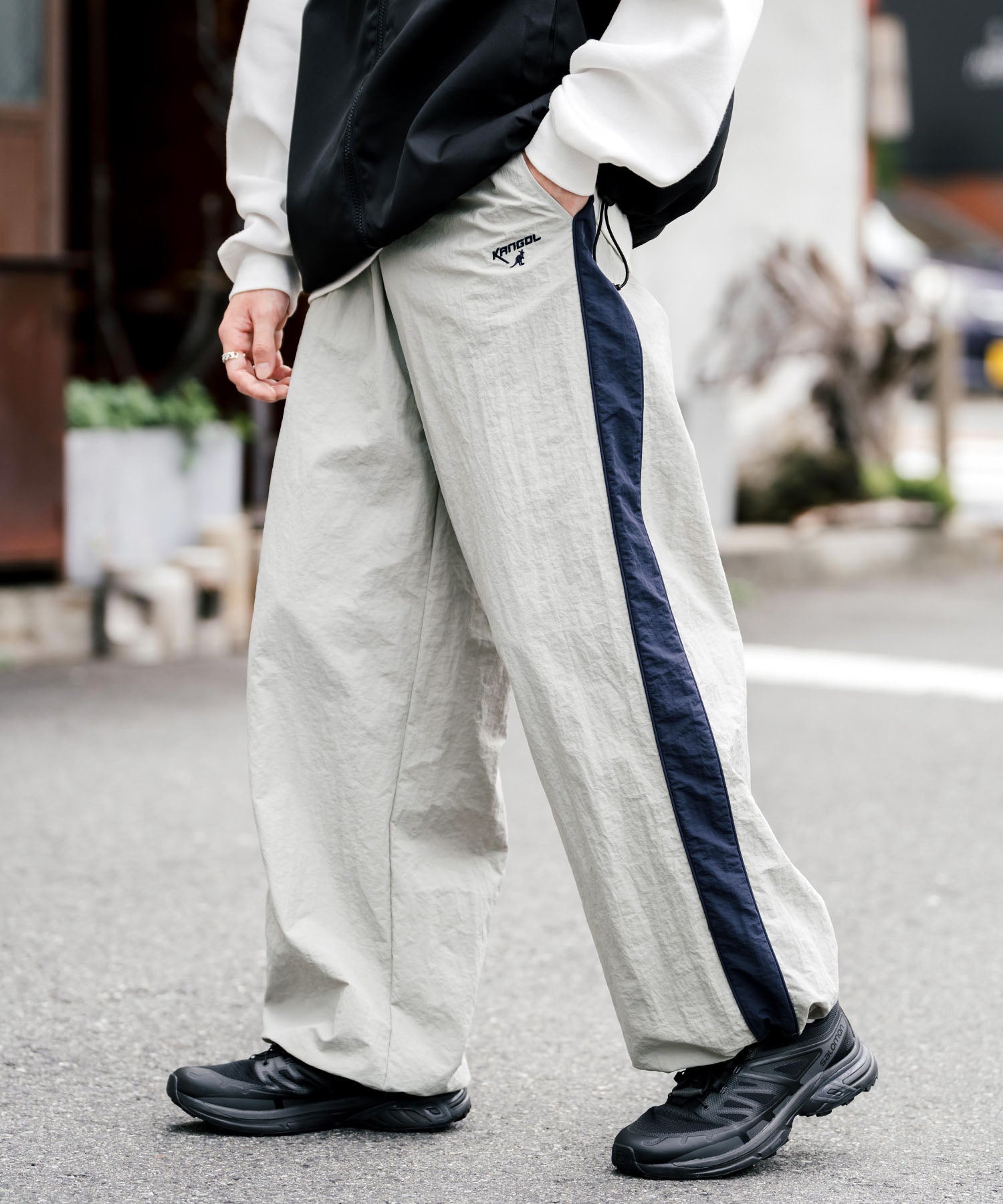 KANGOL カンゴール 別注コラボトラックパンツ