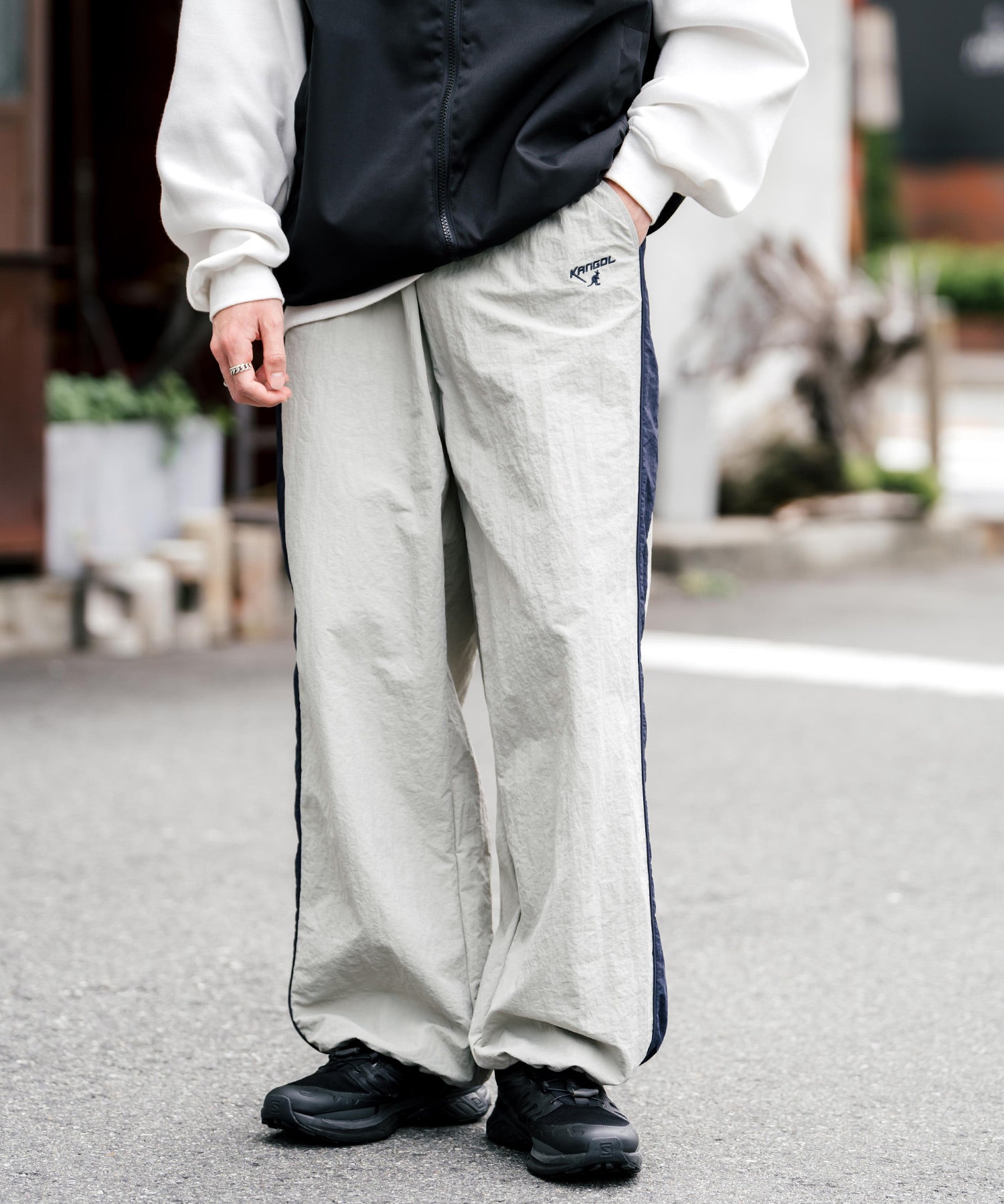 KANGOL カンゴール 別注コラボトラックパンツ