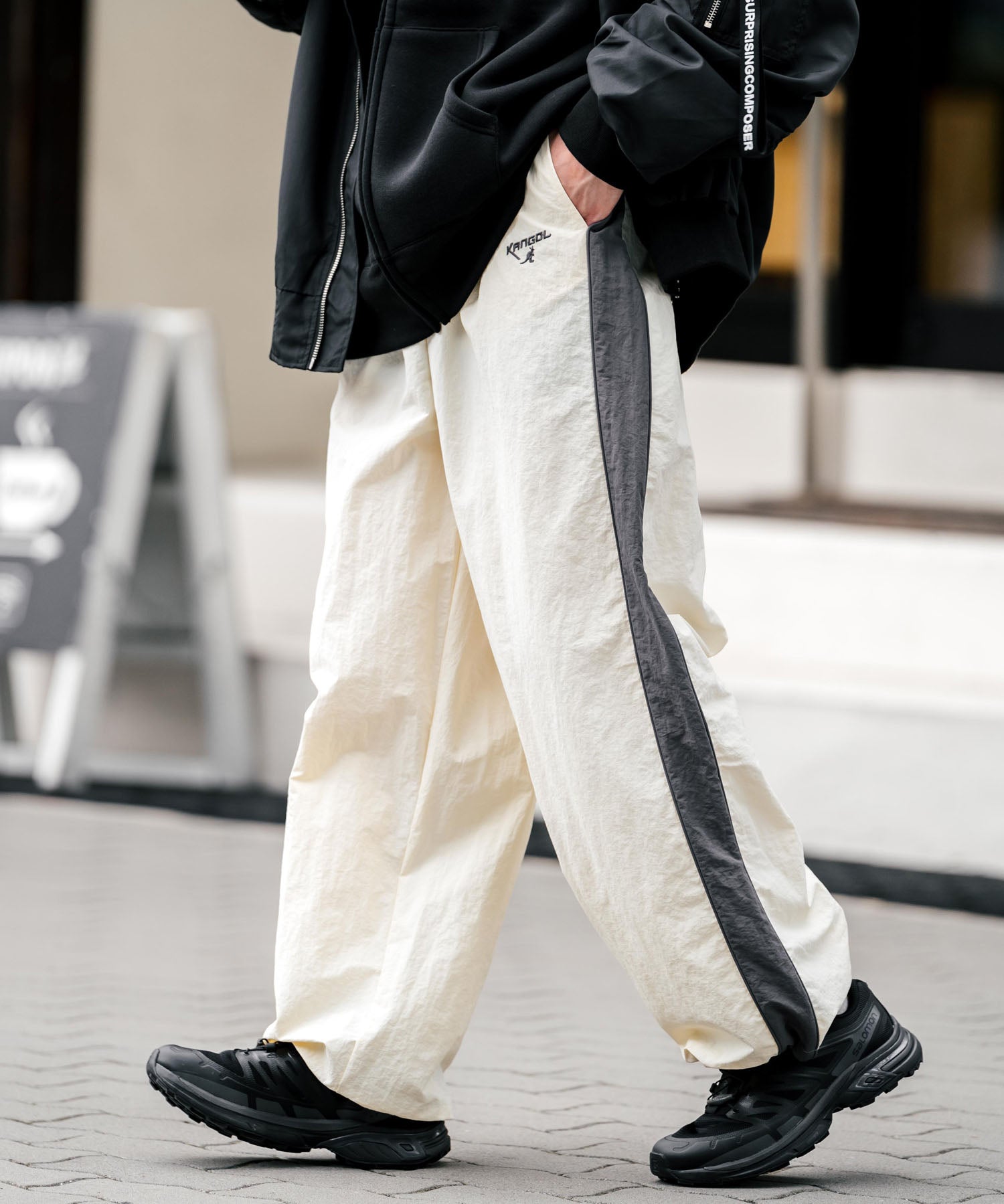 KANGOL カンゴール 別注コラボトラックパンツ