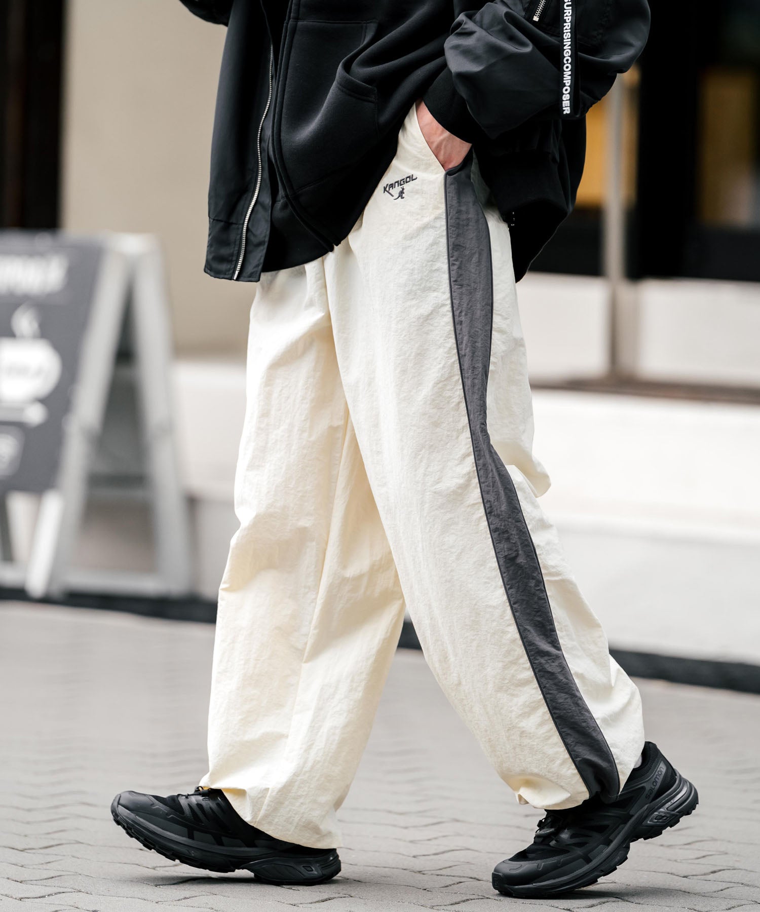 KANGOL カンゴール 別注コラボトラックパンツ