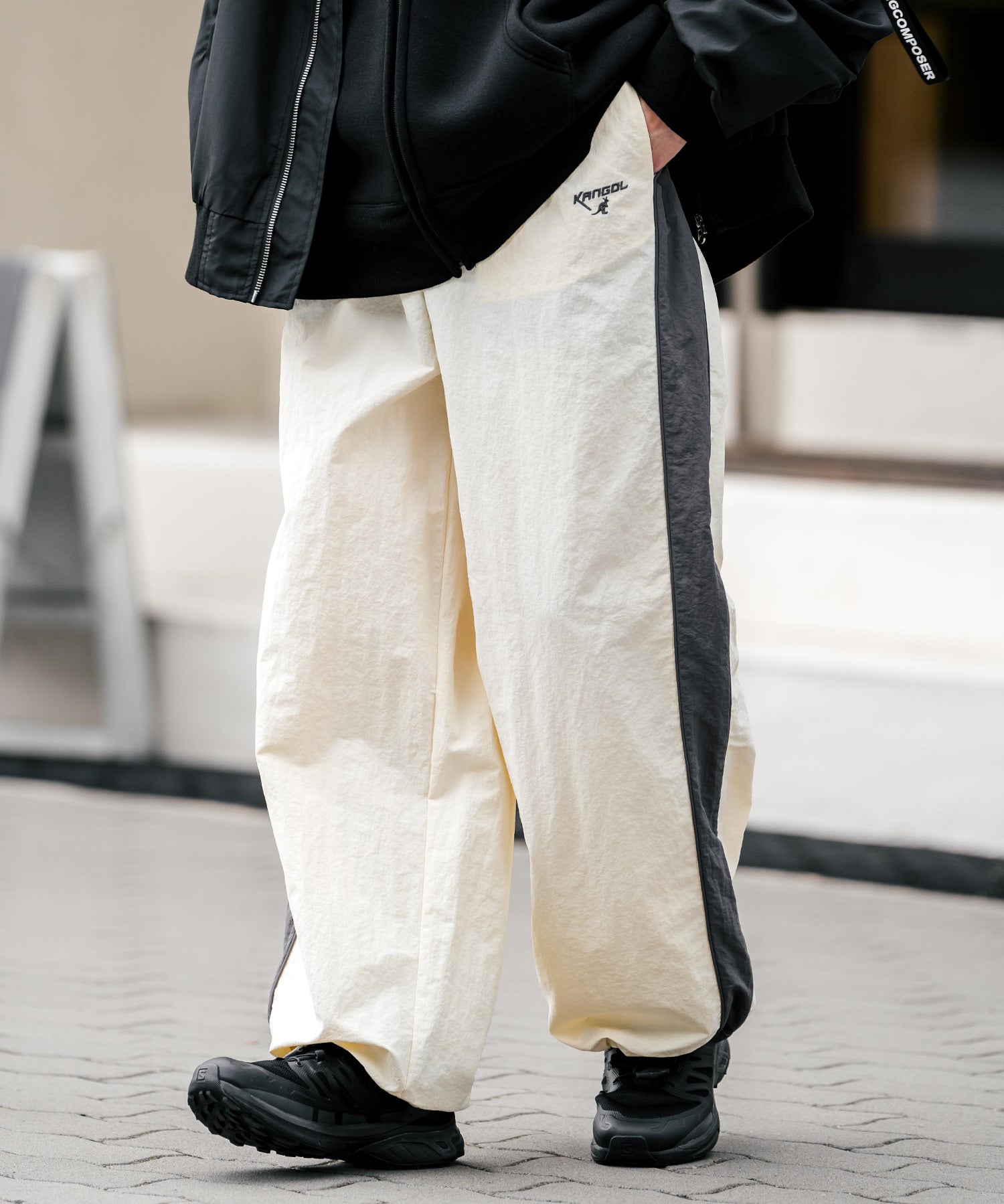 KANGOL カンゴール 別注コラボトラックパンツ