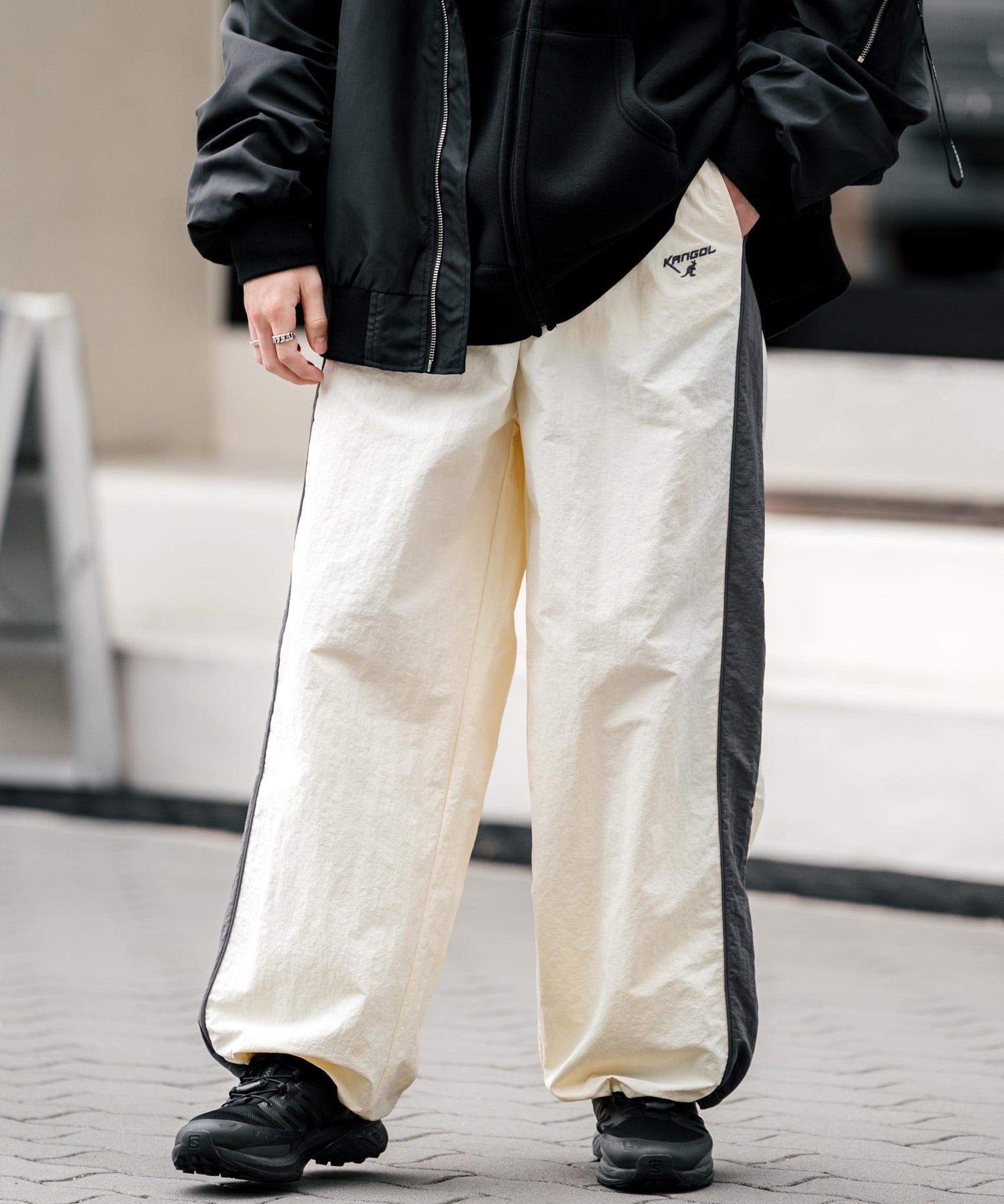 KANGOL カンゴール 別注コラボトラックパンツ