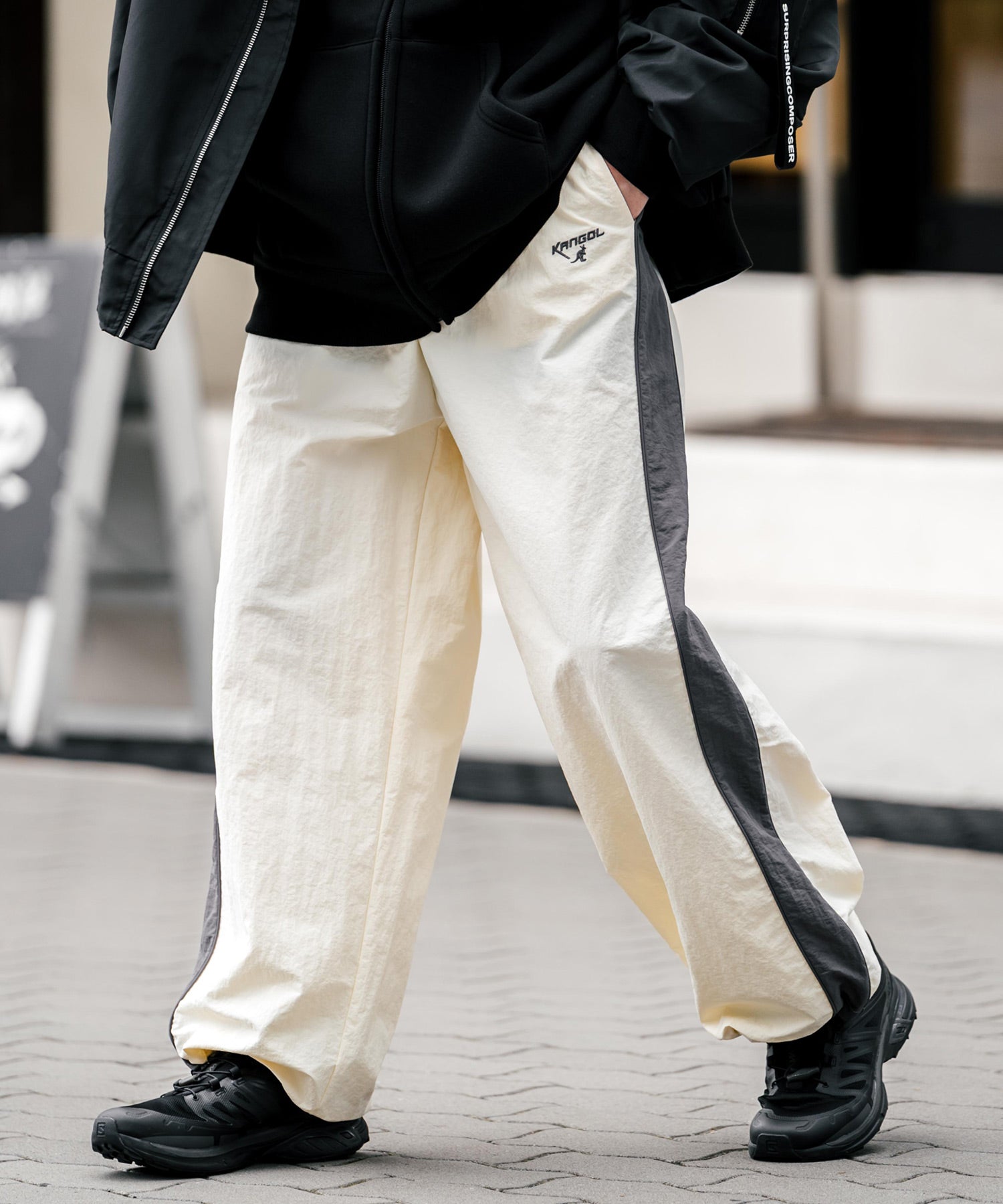 KANGOL カンゴール 別注コラボトラックパンツ