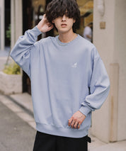 新色追加 KANGOL カンゴール 別注コラボ オーバーサイズ裏起毛ワンポイントロゴ刺繍スウェット 13836 【セットアップ可能】