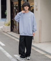 新色追加 KANGOL カンゴール 別注コラボ オーバーサイズ裏起毛ワンポイントロゴ刺繍スウェット 13836 【セットアップ可能】