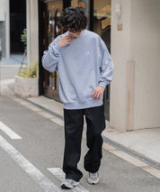新色追加 KANGOL カンゴール 別注コラボ オーバーサイズ裏起毛ワンポイントロゴ刺繍スウェット 13836 【セットアップ可能】