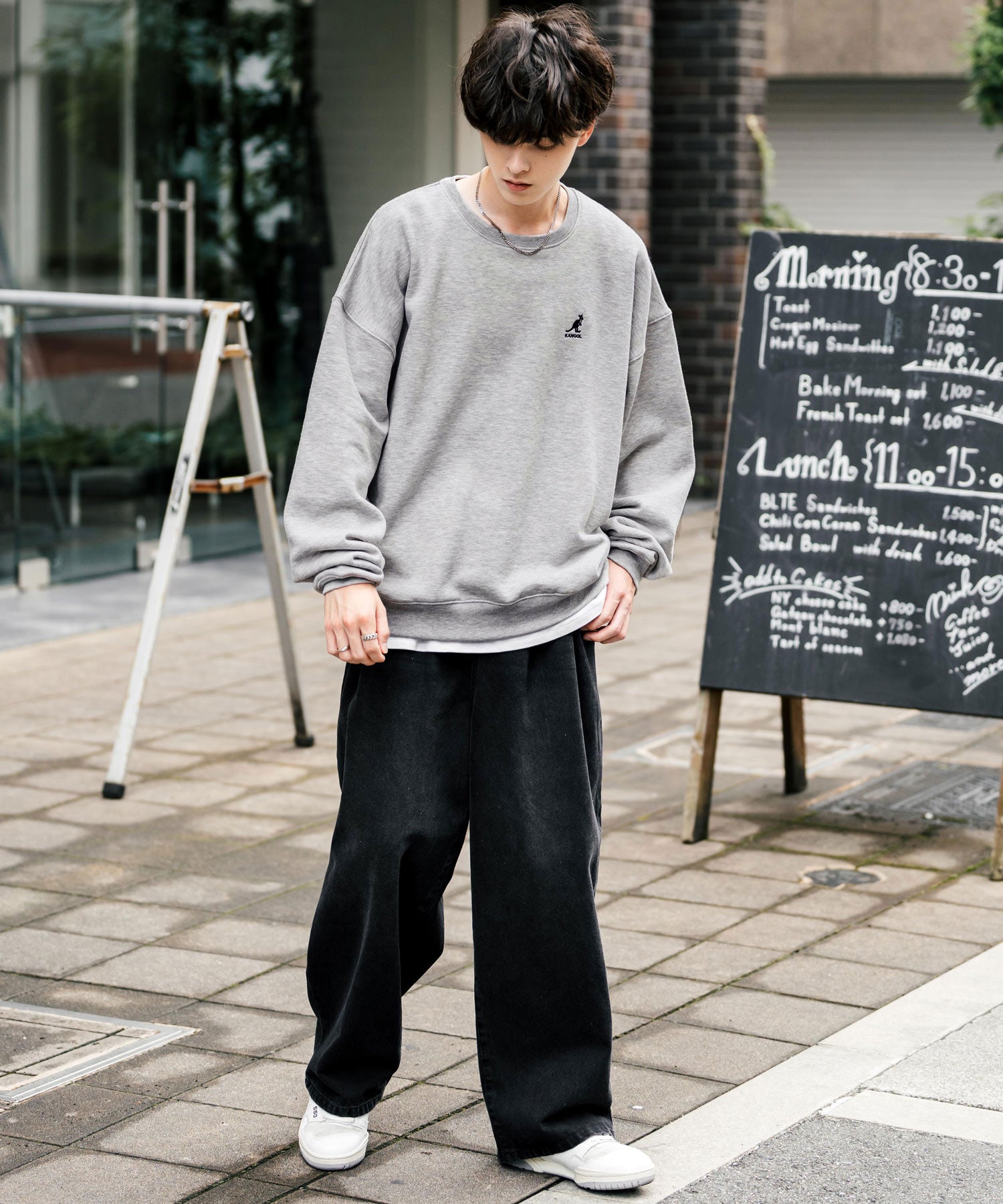 新色追加 KANGOL カンゴール 別注コラボ オーバーサイズ裏起毛ワン