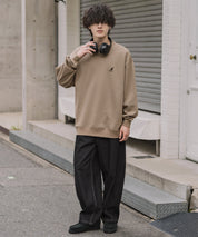 新色追加 KANGOL カンゴール 別注コラボ オーバーサイズ裏起毛ワンポイントロゴ刺繍スウェット 13836 【セットアップ可能】
