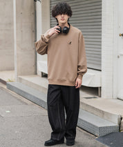 新色追加 KANGOL カンゴール 別注コラボ オーバーサイズ裏起毛ワンポイントロゴ刺繍スウェット 13836 【セットアップ可能】