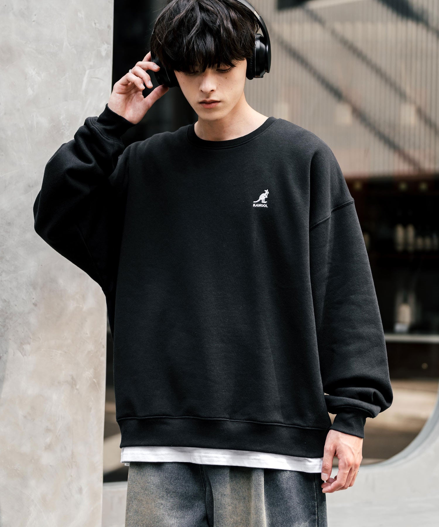 新色追加 KANGOL カンゴール 別注コラボ オーバーサイズ裏起毛ワン