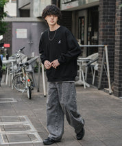 新色追加 KANGOL カンゴール 別注コラボ オーバーサイズ裏起毛ワンポイントロゴ刺繍スウェット 13836 【セットアップ可能】