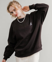新色追加 KANGOL カンゴール 別注コラボ オーバーサイズ裏起毛ワンポイントロゴ刺繍スウェット 13836 【セットアップ可能】