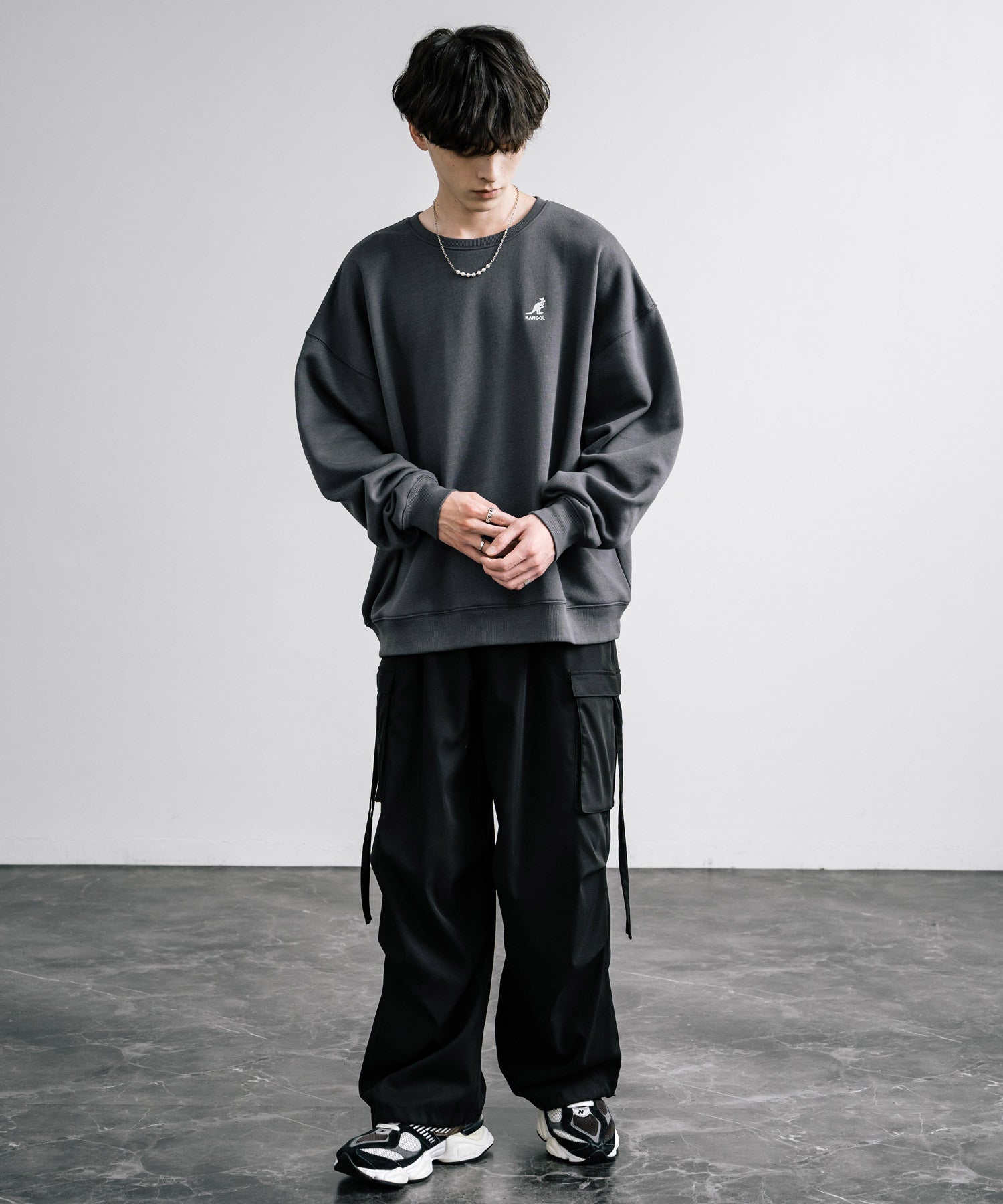 新色追加 KANGOL カンゴール 別注コラボ オーバーサイズ裏起毛ワン