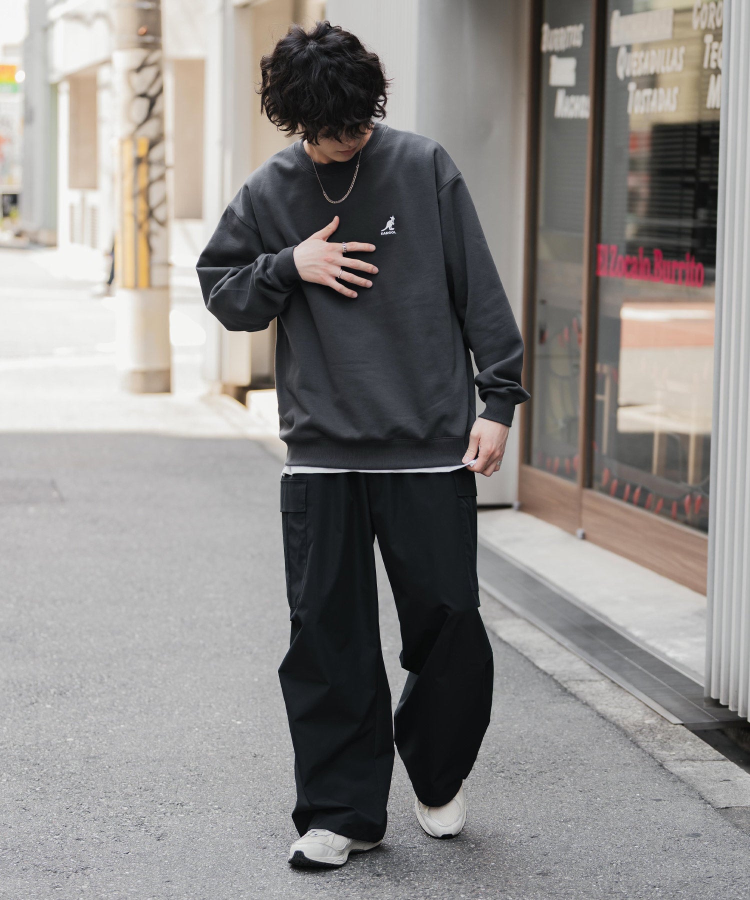 新色追加 KANGOL カンゴール 別注コラボ オーバーサイズ裏起毛ワン