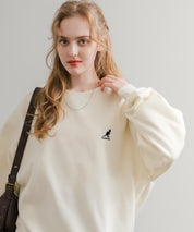 新色追加 KANGOL カンゴール 別注コラボ オーバーサイズ裏起毛ワンポイントロゴ刺繍スウェット 13836 【セットアップ可能】