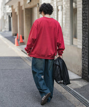 新色追加 KANGOL カンゴール 別注コラボ オーバーサイズ裏起毛ワンポイントロゴ刺繍スウェット 13836 【セットアップ可能】