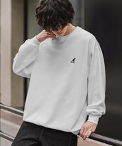 新色追加 KANGOL カンゴール 別注コラボ オーバーサイズ裏起毛ワンポイントロゴ刺繍スウェット 13836 【セットアップ可能】