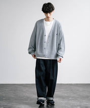 KANGOL カンゴール 別注コラボワンポイント刺繍ニットカーディガン
