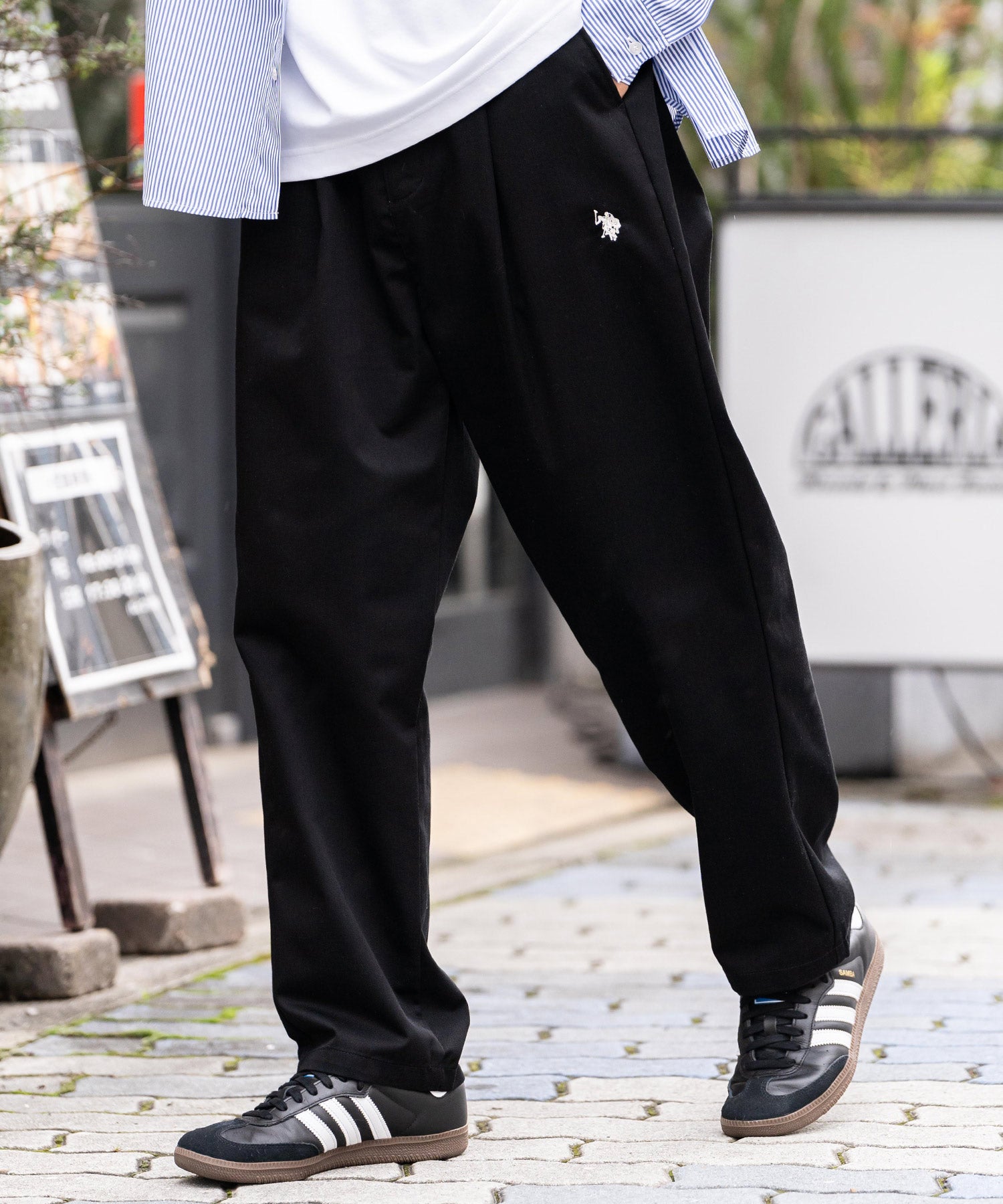 新色追加 U.S. POLO ASSN. ユーエスポロアッスン デニム・TCツイルバルーンパンツ 13881