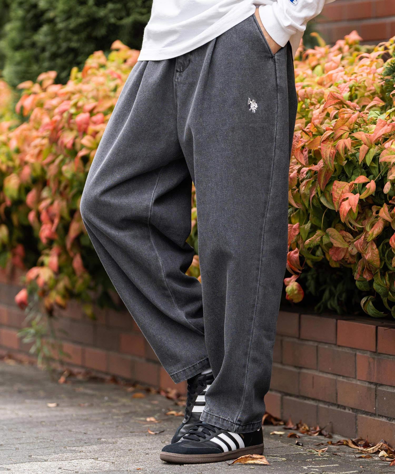 新色追加 U.S. POLO ASSN. ユーエスポロアッスン デニム・TCツイルバルーンパンツ 13881