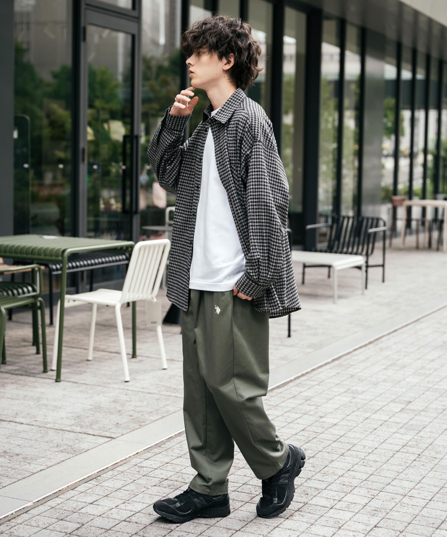 新色追加 U.S. POLO ASSN. ユーエスポロアッスン デニム・TCツイルバルーンパンツ 13881