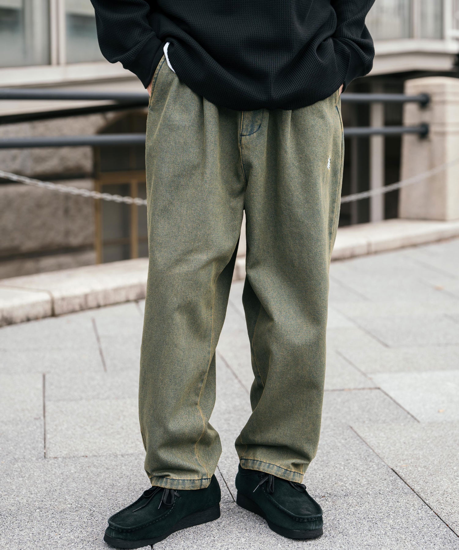 新色追加 U.S. POLO ASSN. ユーエスポロアッスン デニム・TCツイルバルーンパンツ 13881