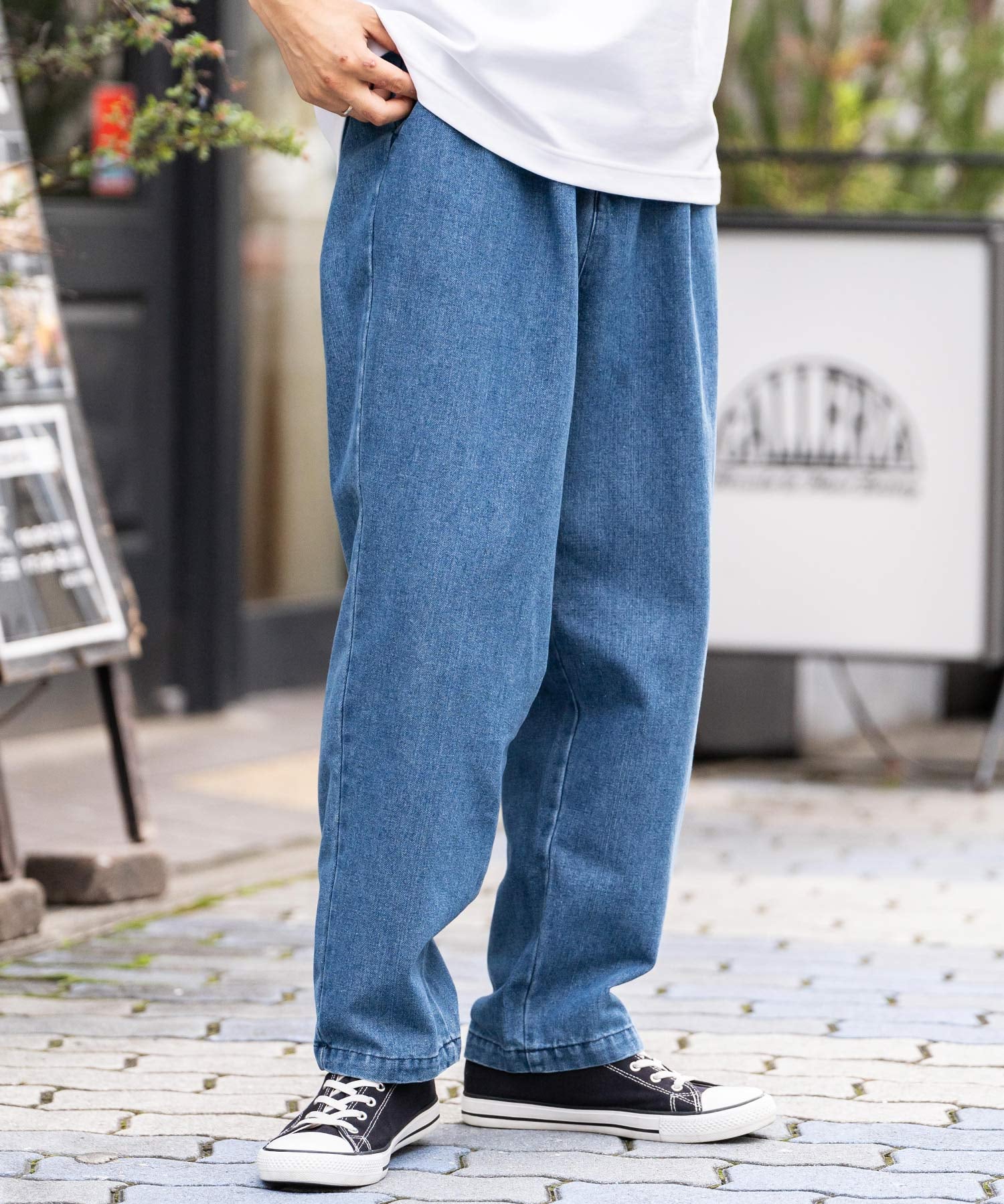 新色追加 U.S. POLO ASSN. ユーエスポロアッスン デニム・TCツイルバルーンパンツ 13881