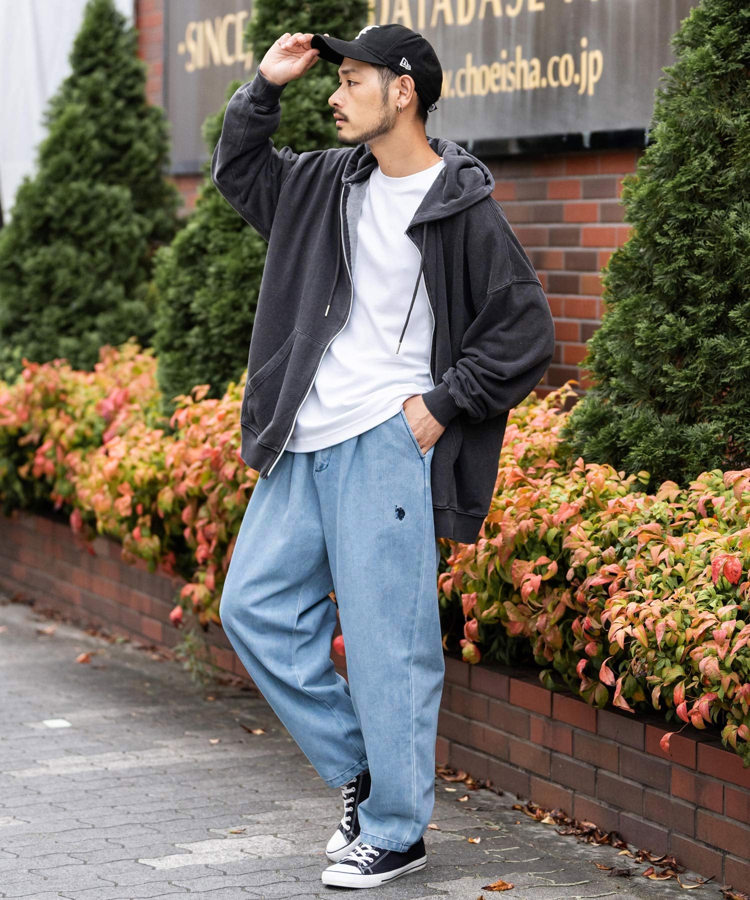 新色追加 U.S. POLO ASSN. ユーエスポロアッスン デニム・TCツイルバルーンパンツ 13881