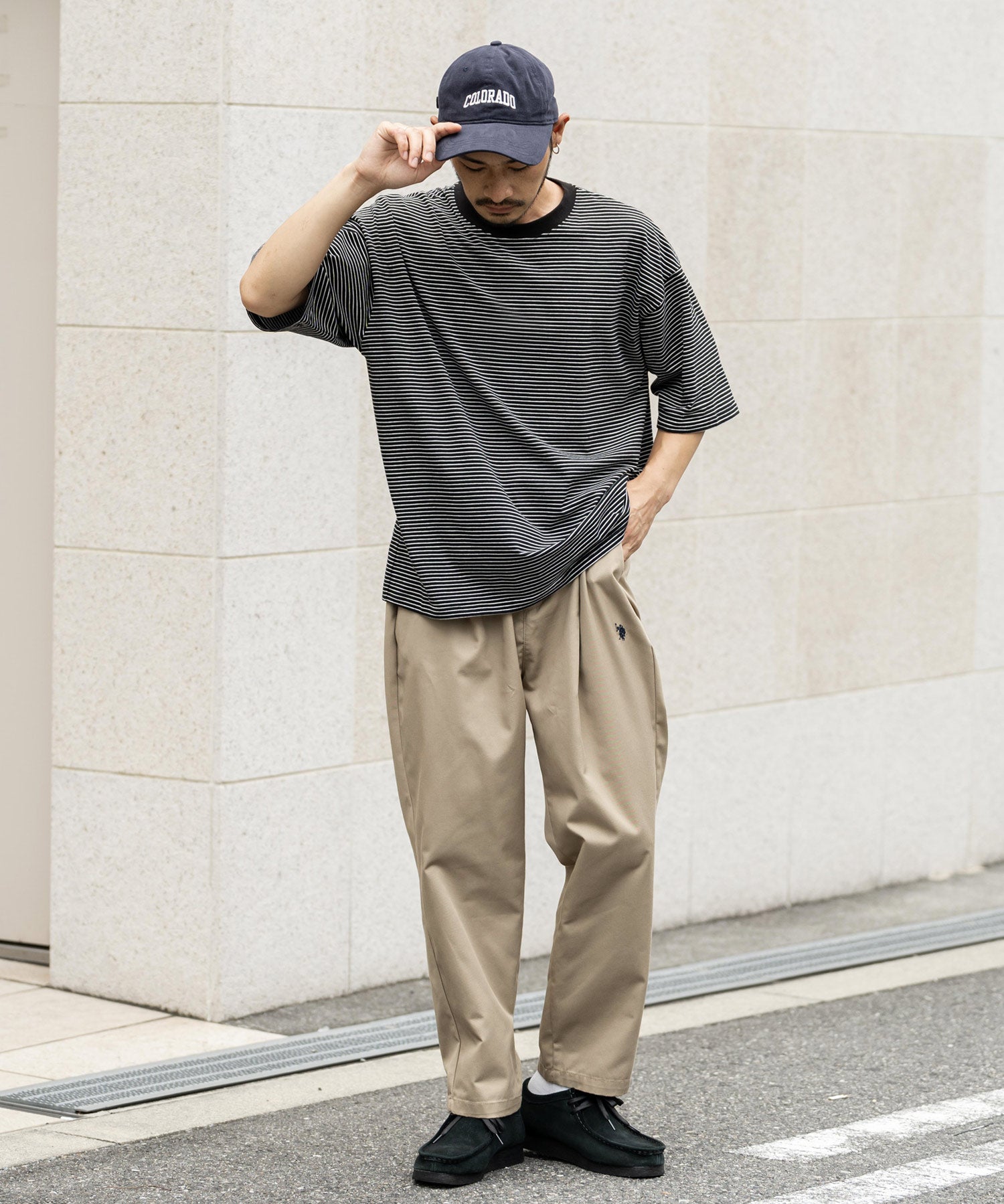 新色追加 U.S. POLO ASSN. ユーエスポロアッスン デニム・TCツイルバルーンパンツ 13881