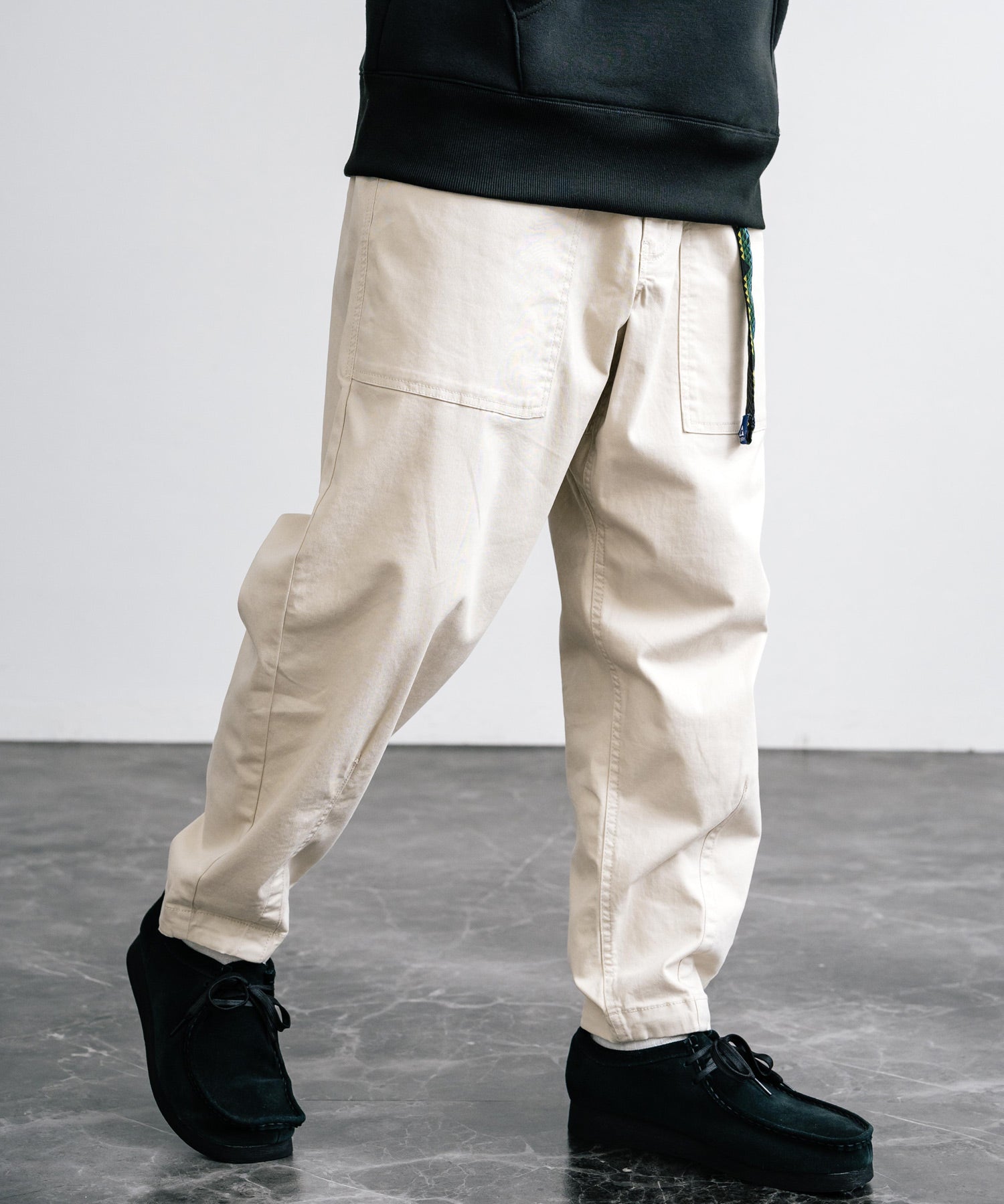 GERRY ジェリー ストレッチチノ・デニムルーズテーパードクライミング