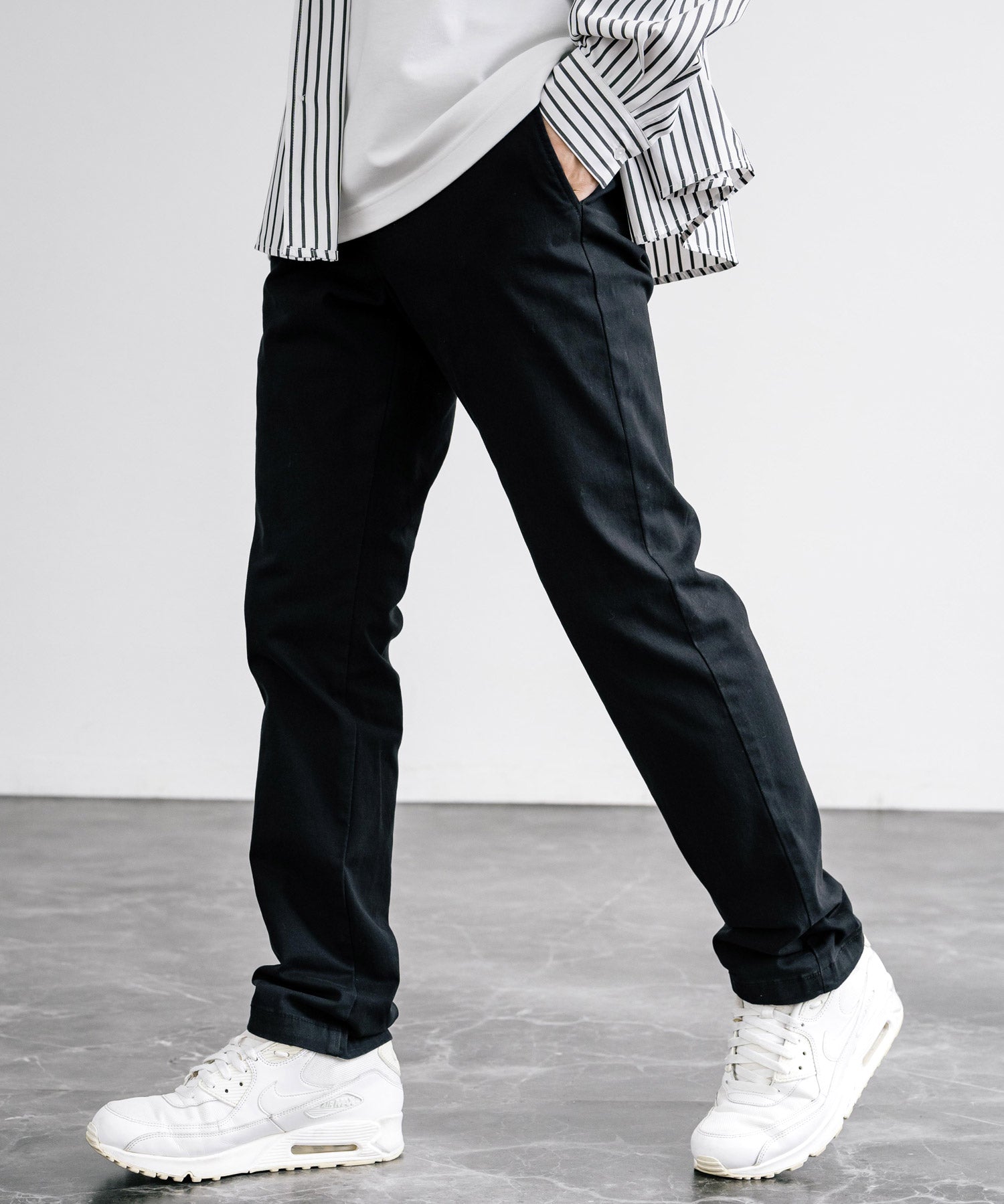 Hanes ヘインズ ノータック ストレッチチノパンツ