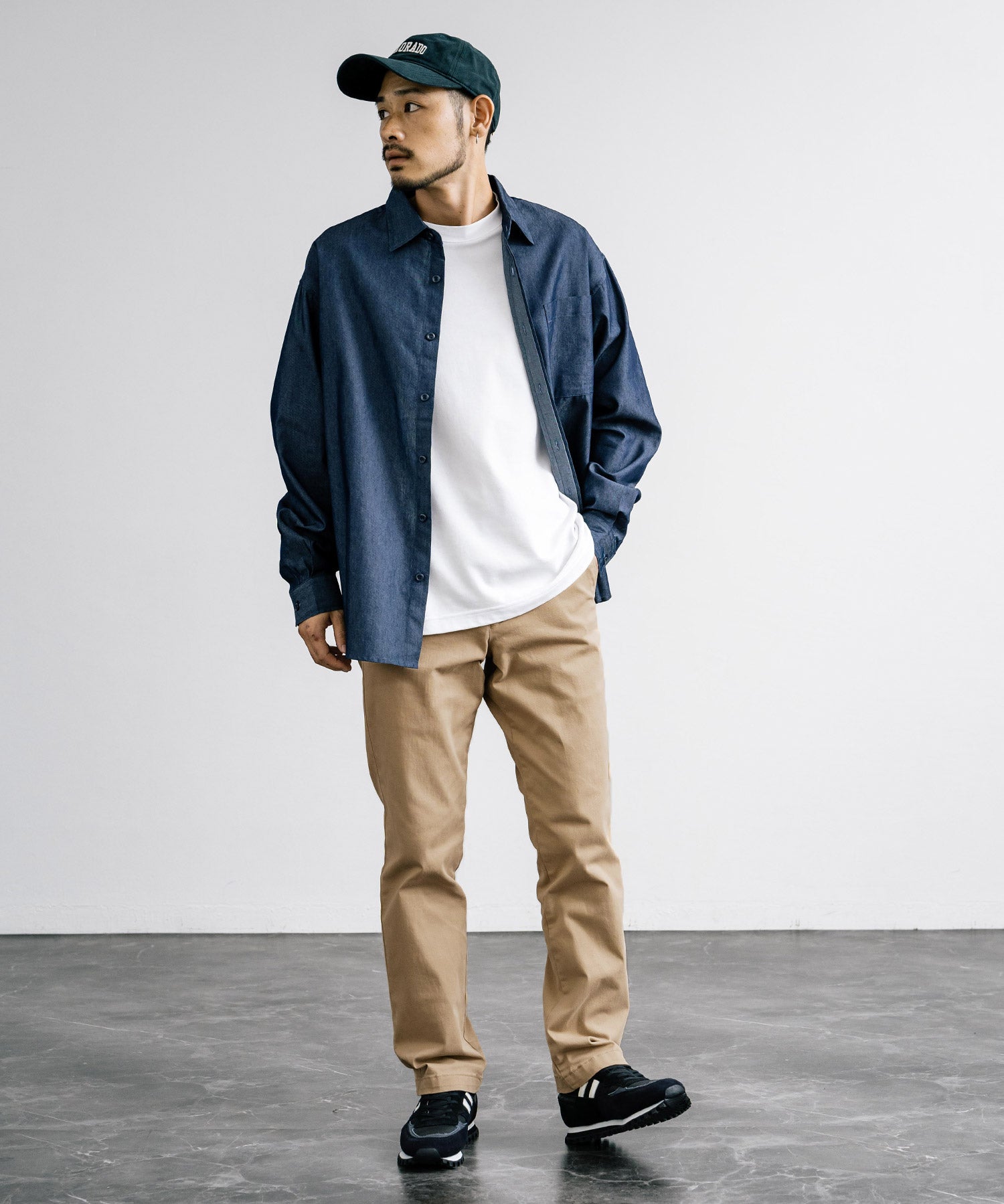 Hanes ヘインズ ノータック ストレッチチノパンツ