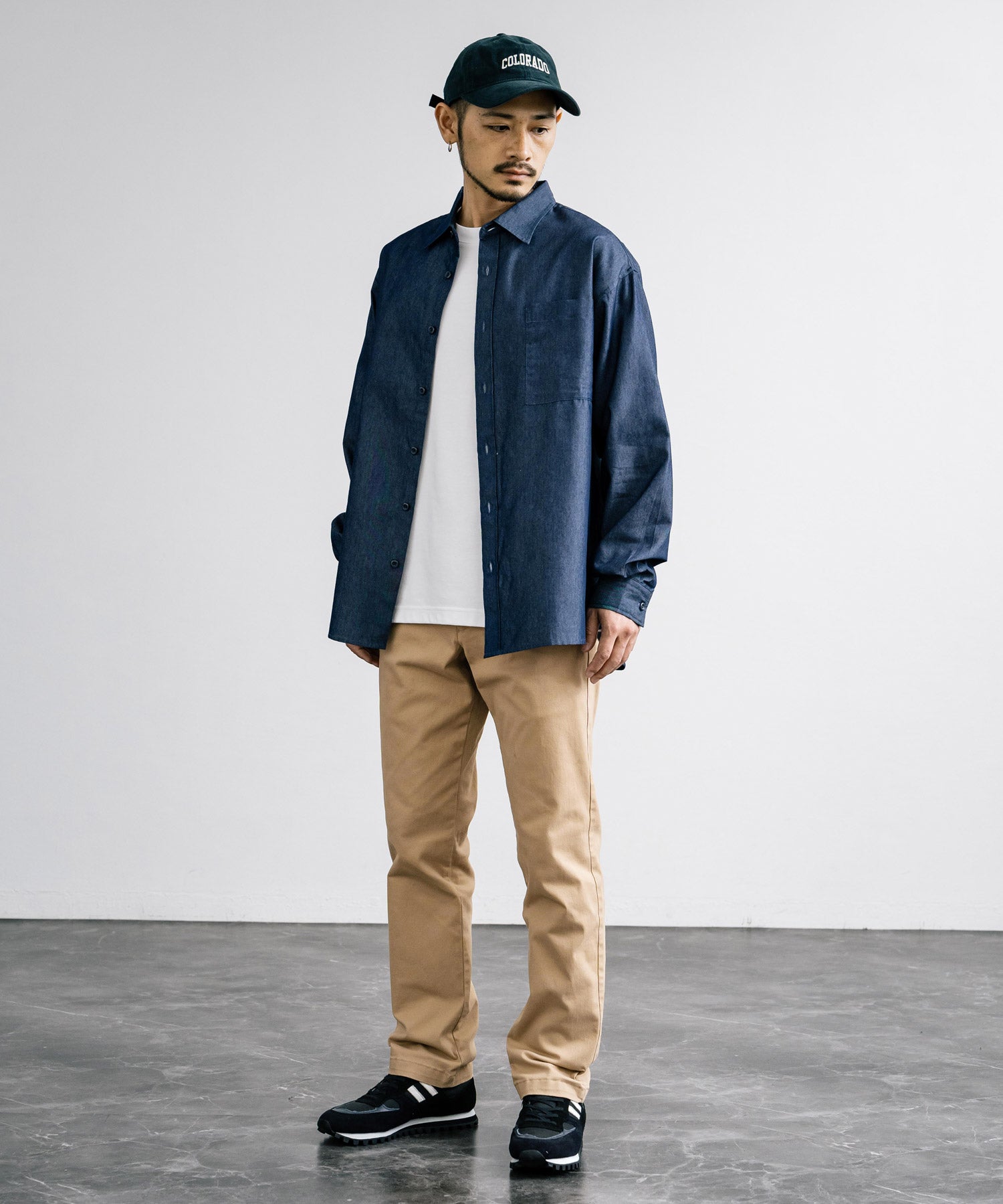 Hanes ヘインズ ノータック ストレッチチノパンツ