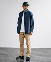 Hanes ヘインズ ノータック ストレッチチノパンツ