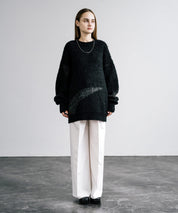 【新色追加】オーバーサイズ モヘアライクグラデーションニット 13940