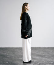 【新色追加】オーバーサイズ モヘアライクグラデーションニット 13940