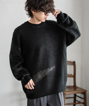 【新色追加】オーバーサイズ モヘアライクグラデーションニット 13940