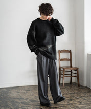 【新色追加】オーバーサイズ モヘアライクグラデーションニット 13940