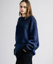 【新色追加】オーバーサイズ モヘアライクグラデーションニット 13940