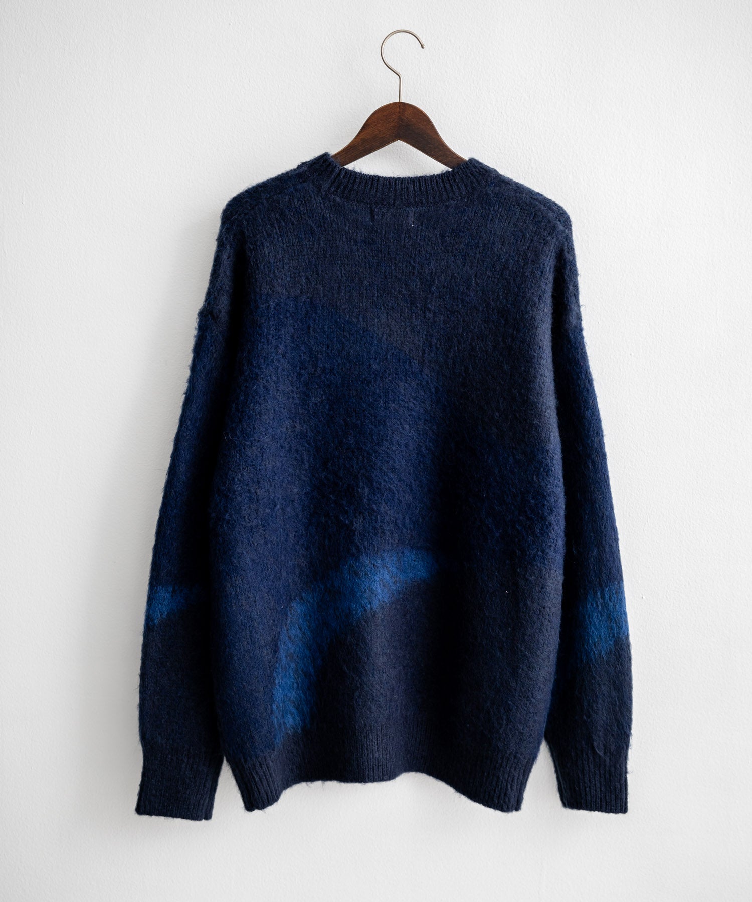 【新色追加】オーバーサイズ モヘアライクグラデーションニット 13940