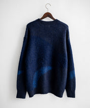 【新色追加】オーバーサイズ モヘアライクグラデーションニット 13940