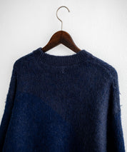 【新色追加】オーバーサイズ モヘアライクグラデーションニット 13940